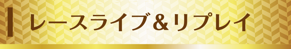 レースライブ＆リプレイ